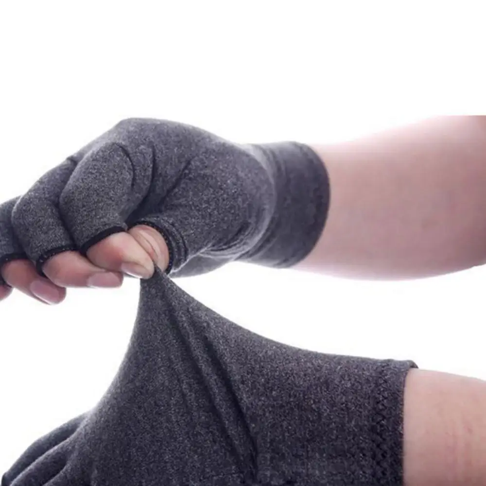 1 Pair Half Finger Compression Gloves Cotton Polyurethane Breathable (Arthritis) Joint Relief Pain Unisex Gloves
1 Pair Half Finger Compression Gloves Cotton Polyurethane Breathable (Arthritis) Joint Relief Pain Unisex Gloves