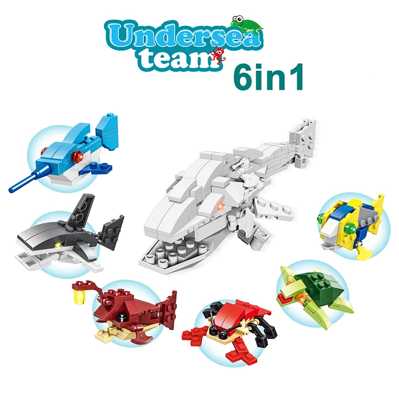 6Pcs Up to Big Dinosaur Assembly Building Blocks Surprise Egg Train Insect Model DIY Creative Educational Toys For Boy Girl Gift
6Pcs Up to Big Dinosaur Assembly Building Blocks Surprise Egg Train Insect Model DIY Creative Educational Toys For Boy Girl Gift