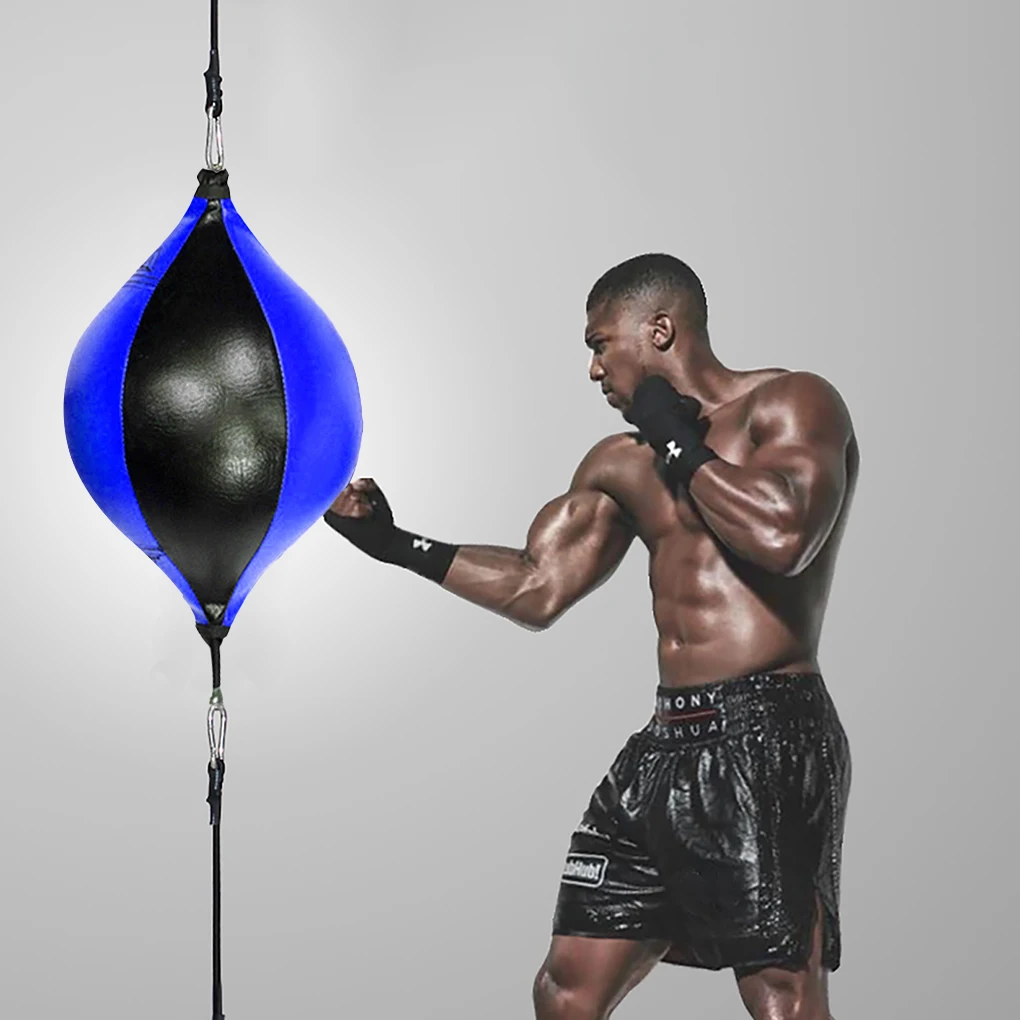 Boxing Ball Leather Punching Bag Boxing Speed Training Hanging Ball Elastic Design Boxing Training Ball Fitness Sport Utensil
Boxing Ball Leather Punching Bag Boxing Speed Training Hanging Ball Elastic Design Boxing Training Ball Fitness Sport Utensil