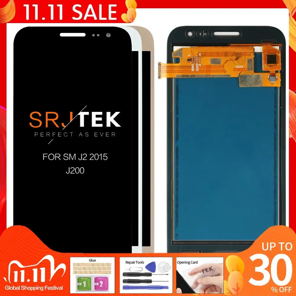 100% tested For Samsung Galaxy J2 2015 J200 J200F J200Y J200H LCD Display With Touch Screen Digitizer Assembly Free shipping
100% tested For Samsung Galaxy J2 2015 J200 J200F J200Y J200H LCD Display With Touch Screen Digitizer Assembly Free shipping
