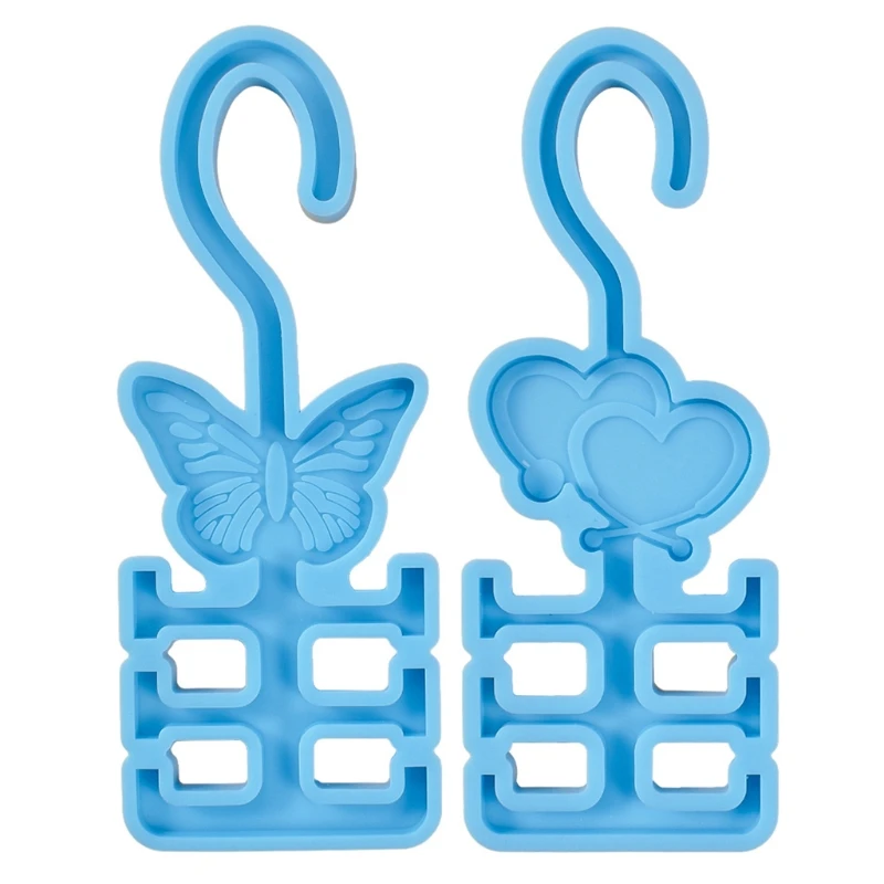 2 Styles Useful Mask Hanger Epoxy Resin Mold Storage Rack Holder Casting Silicone Mould DIY Crafts Jewelry Pendant Decorations M
2 Styles Useful Mask Hanger Epoxy Resin Mold Storage Rack Holder Casting Silicone Mould DIY Crafts Jewelry Pendant Decorations M