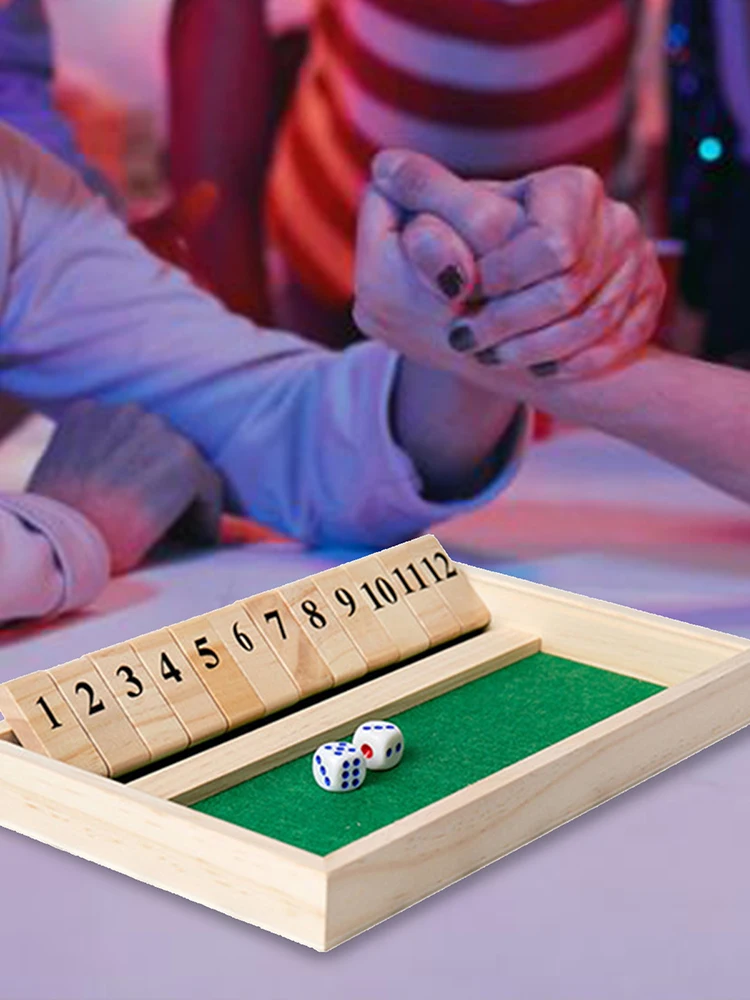12 Numbers Shut The Box Dice Wooden Game Board Convenient Fun Party Club Drinking Games For Adults Families
12 Numbers Shut The Box Dice Wooden Game Board Convenient Fun Party Club Drinking Games For Adults Families