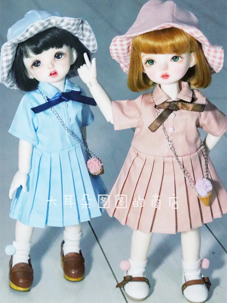 1/6 весы BJD аксессуары платье + головной убор носки для куклы комплект одежды BJD/SD YOSD