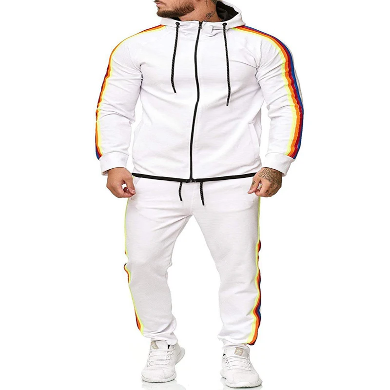 Spring Autumn Men Tracksuit Men Casual 2 Piece Set Men Fashion Hoodies Jacket Sport Pants Set Men Casual Sport Suit New 5 Colors
Spring Autumn Men Tracksuit Men Casual 2 Piece Set Men Fashion Hoodies Jacket Sport Pants Set Men Casual Sport Suit New 5 Colors