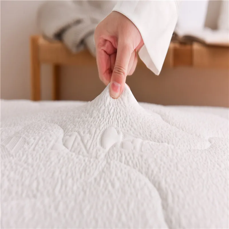 The New Memory Latex Mattress Soft Cushion Fashion Simple Solid Color Dirt-resistant Thickened Mattress with Straps
The New Memory Latex Mattress Soft Cushion Fashion Simple Solid Color Dirt-resistant Thickened Mattress with Straps