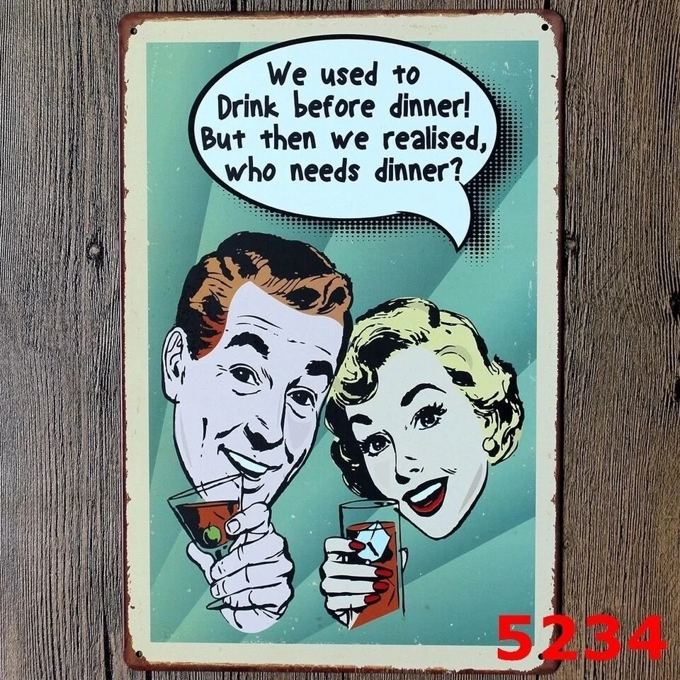 Metal Tin Sign used to drink Decor Bar Pub Home Vintage Retro Poster Cafe ART(Visit Our Store, More Products!!!)
Metal Tin Sign used to drink Decor Bar Pub Home Vintage Retro Poster Cafe ART(Visit Our Store, More Products!!!)