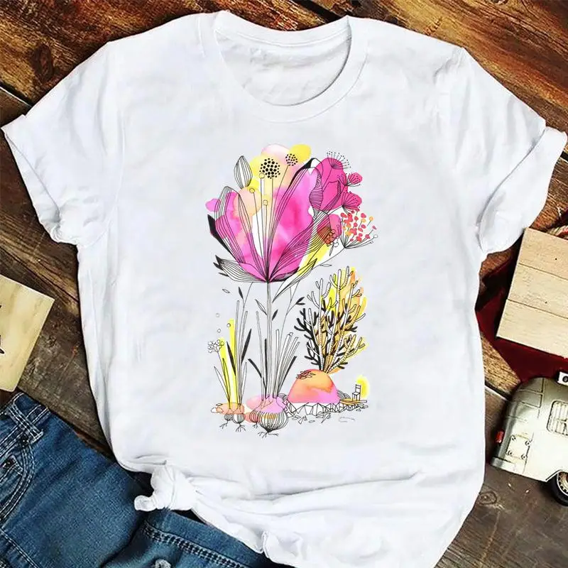 Women Fashion 90s Plant Feather Watercolor Painting Summer Tshirts Fashion Clothes Graphic T Top Lady Print Female Tee T-Shirt 
Women Fashion 90s Plant Feather Watercolor Painting Summer Tshirts Fashion Clothes Graphic T Top Lady Print Female Tee T-Shirt
