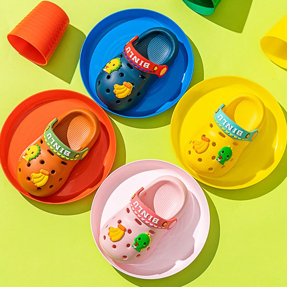 Kids Mules & Clogs Summer Boys Girls Sandals Soft Flat Heel Cartoon Non-Slip Beach Outdoor Slippers Children Garden Shoes
Kids Mules & Clogs Summer Boys Girls Sandals Soft Flat Heel Cartoon Non-Slip Beach Outdoor Slippers Children Garden Shoes
