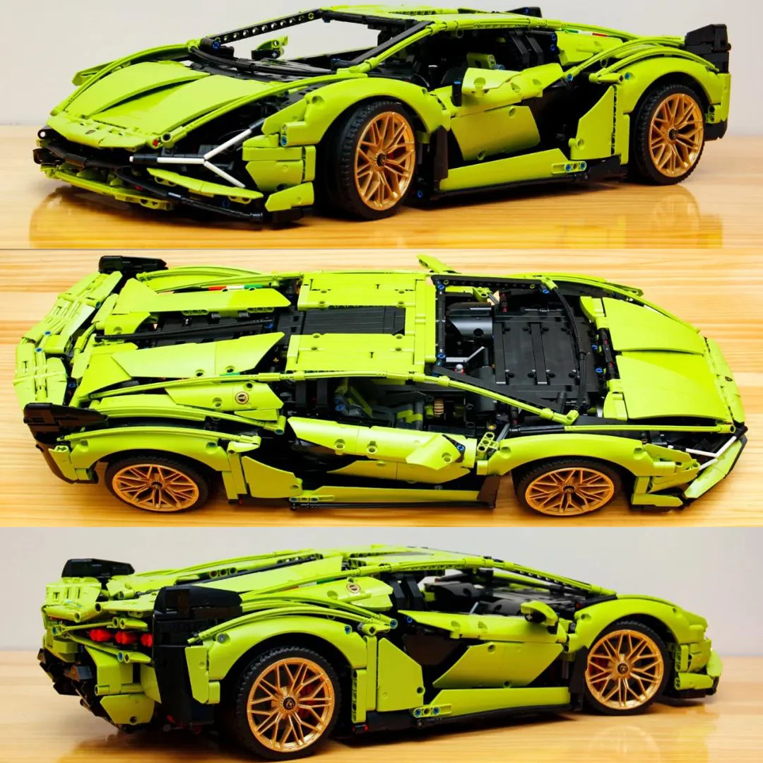 In STOCK Lamborghinies RC Car SIANs Roadster Model Italian Super Racing Car Building Blocks Bricks With Toys For Kid
In STOCK Lamborghinies RC Car SIANs Roadster Model Italian Super Racing Car Building Blocks Bricks With Toys For Kid
