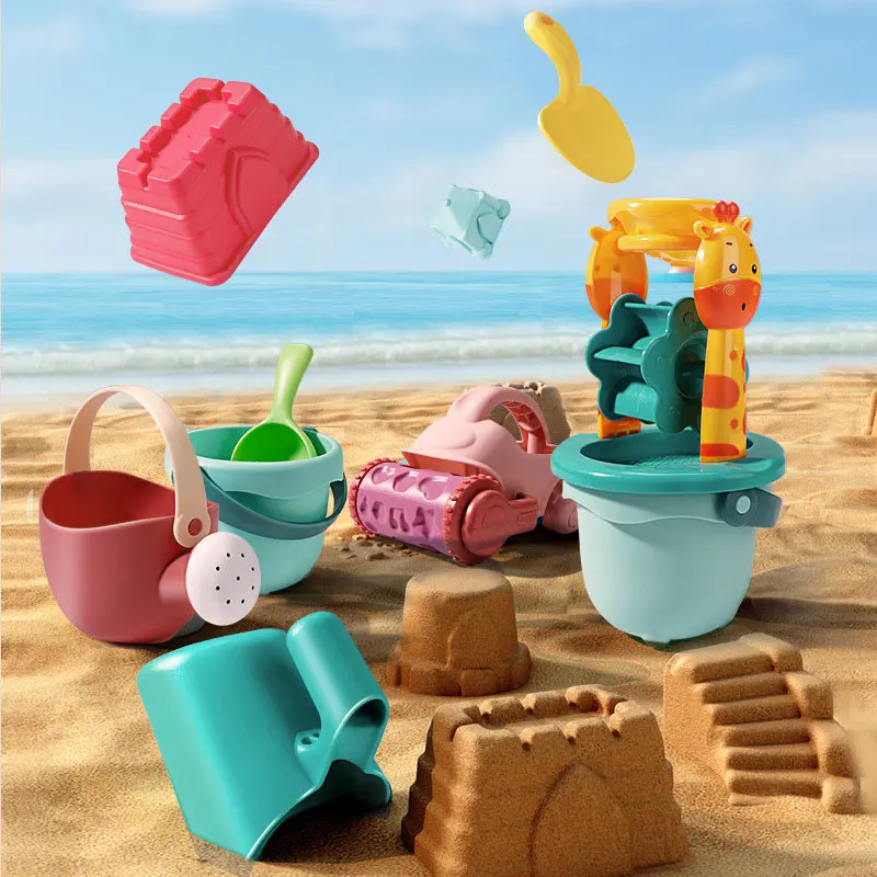Children Beach Toys 17 Pcs Kit Baby Summer Digging Sand Tool with Shovel Water Game Play Outdoor Toy Set Sandbox for Boys Girls
Children Beach Toys 17 Pcs Kit Baby Summer Digging Sand Tool with Shovel Water Game Play Outdoor Toy Set Sandbox for Boys Girls