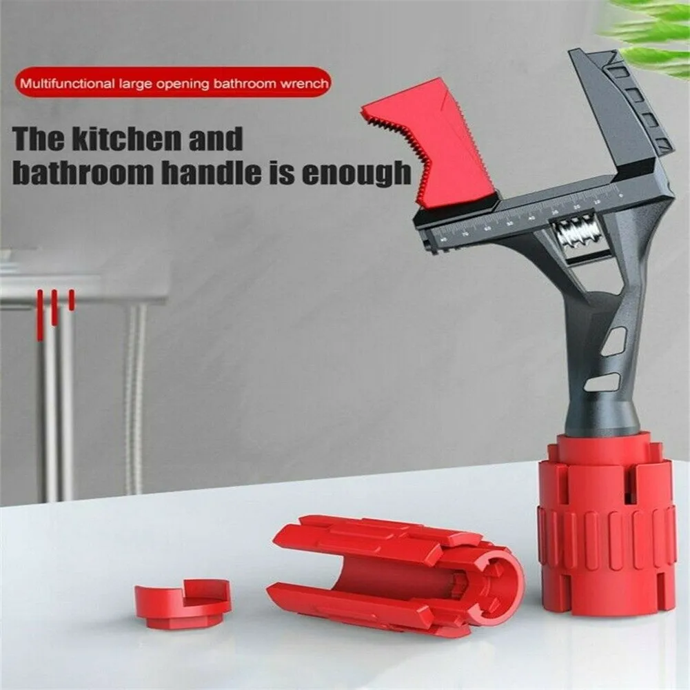 24 In 1 Bathroom Wrench Aluminum Alloy Big Opening Adjustable Water Pipe Sink Special Bathroom Accessories Tools
24 In 1 Bathroom Wrench Aluminum Alloy Big Opening Adjustable Water Pipe Sink Special Bathroom Accessories Tools