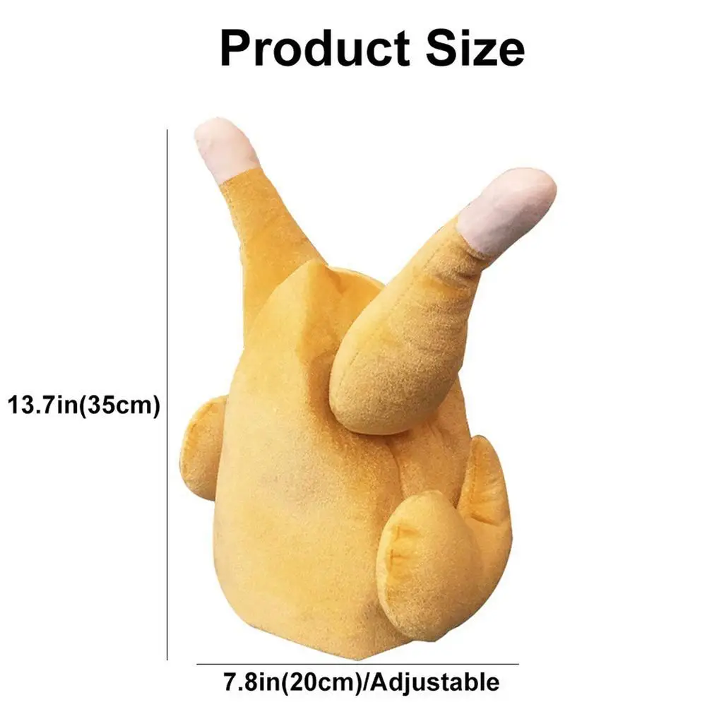 Electric Baby Push Toys Funny Plush Chicken Leg Hat Sing & Dance Turkey Animal Hat Cap Party Gift Easter Novelty Party Cosplay
Electric Baby Push Toys Funny Plush Chicken Leg Hat Sing & Dance Turkey Animal Hat Cap Party Gift Easter Novelty Party Cosplay