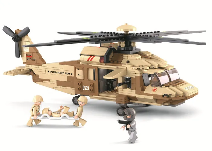 SLuban New Air Force - UH-60L Black Hawk вертолет, строительные блоки, мини-фигурки, развивающие блоки, игрушка
SLuban New Air Force - UH-60L Black Hawk вертолет, строительные блоки, мини-фигурки, развивающие блоки, игрушка