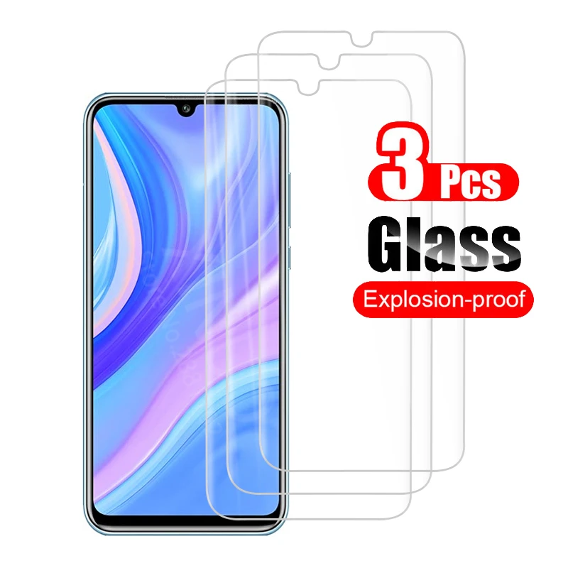 Защитные очки для huawei Y8p 3 шт. закаленное стекло Y 8 p Y8 huawe huwei защитная стеклянная