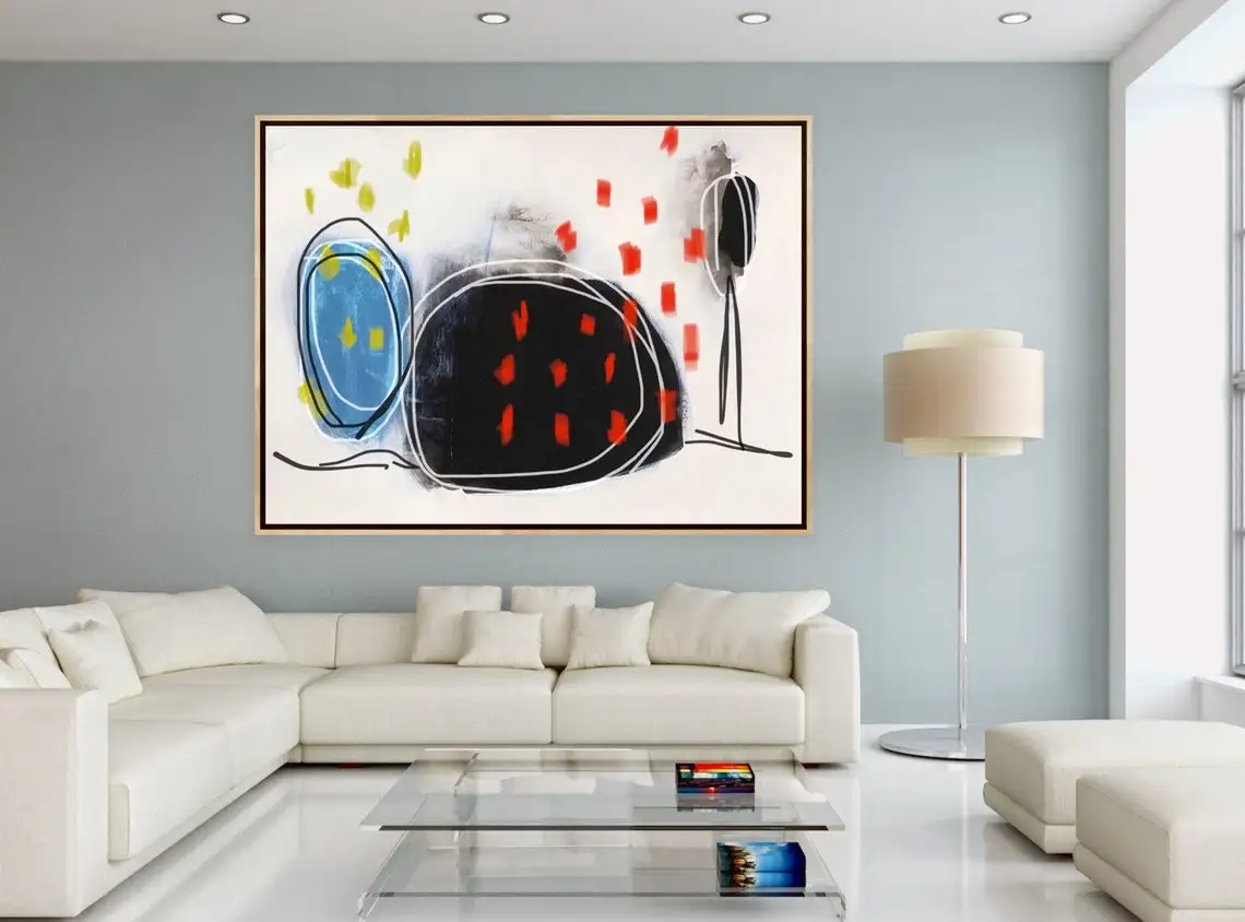 Abstract Painting Original Large Acrylic Canvas Painting Wall Art Expressionism Blue Modern Painting Wall Art on Canvas Winter
Abstract Painting Original Large Acrylic Canvas Painting Wall Art Expressionism Blue Modern Painting Wall Art on Canvas Winter