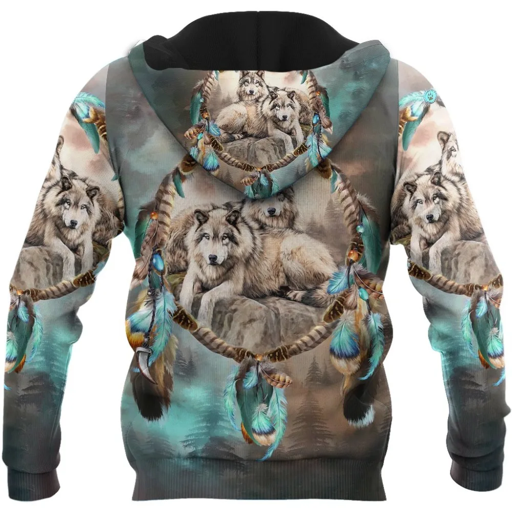 Dreamcatcher Native Wolf 3D All Over Printed Clothes Autumn Winter Fashion Unisex Zip Up Hoodie/Sweatshirt/Hoodies ZP118
Dreamcatcher Native Wolf 3D All Over Printed Clothes Autumn Winter Fashion Unisex Zip Up Hoodie/Sweatshirt/Hoodies ZP118
