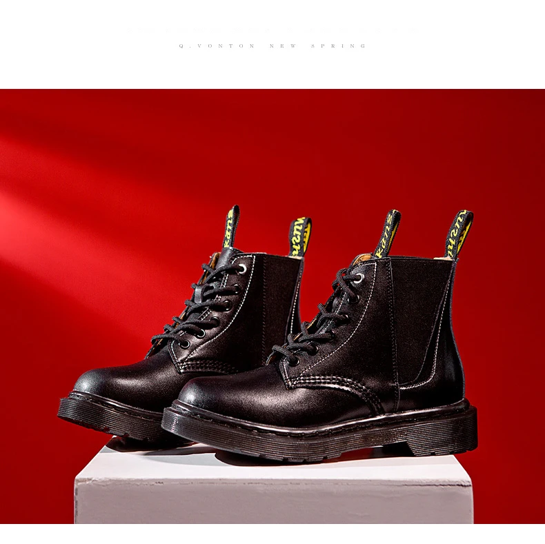botas mujer 2019 Casual Shoes Women Platform Martin Boots Genuine Leather Ladies Chunky footware Thick Bottom Ankle Boots Women
botas mujer 2019 Casual Shoes Women Platform Martin Boots Genuine Leather Ladies Chunky footware Thick Bottom Ankle Boots Women
