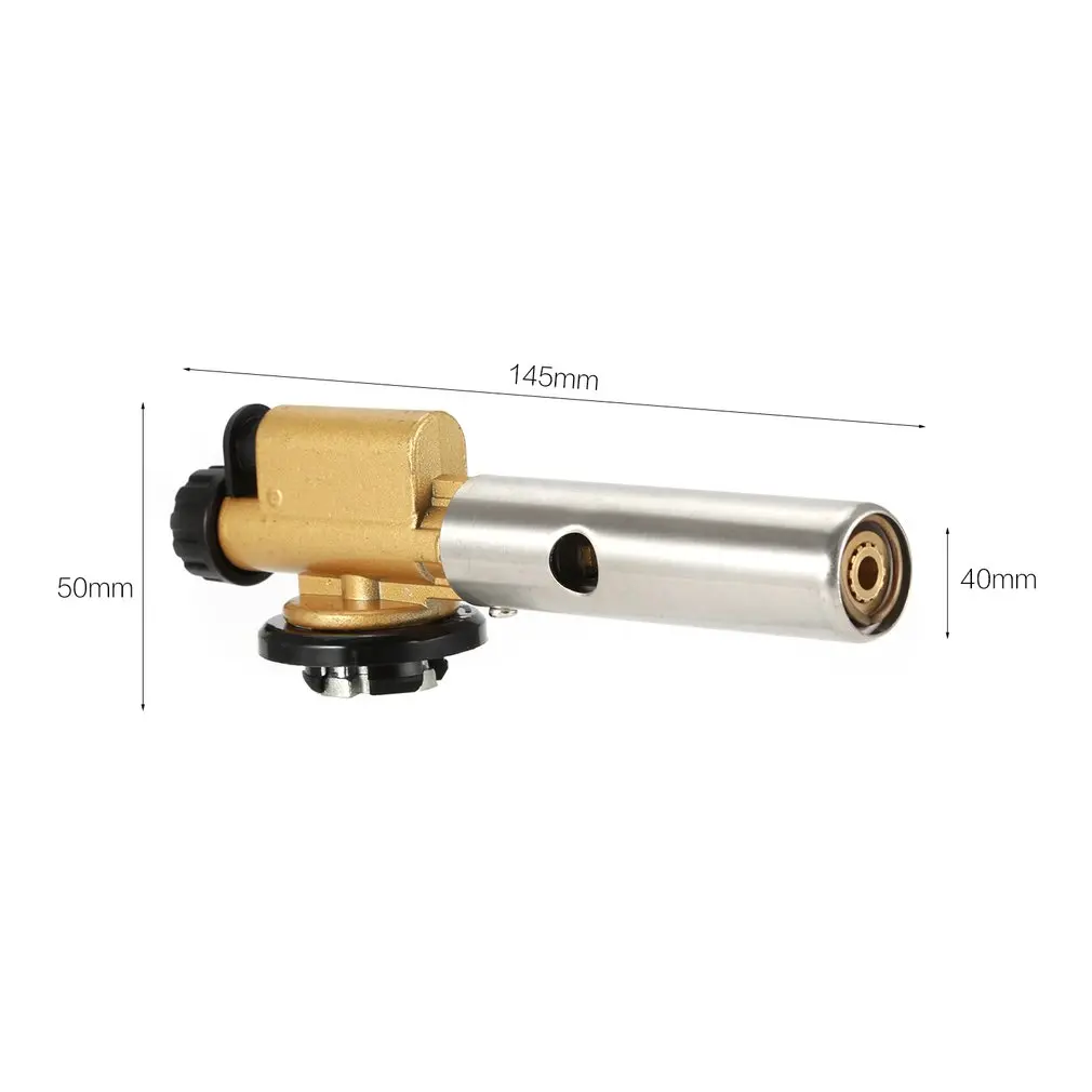 Copper Flame Gun Gas Burners Gun Maker Torch Lighter Auto Piezo Ignition Flamethrower Gas Torch For Outdoor BBQ Camping Picnic 
Copper Flame Gun Gas Burners Gun Maker Torch Lighter Auto Piezo Ignition Flamethrower Gas Torch For Outdoor BBQ Camping Picnic