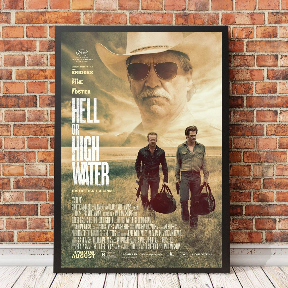 Hell Or High Water Movie Cover Poster Canvas Art Prints Home Decoration Wall Painting ( No Frame )
Hell Or High Water Movie Cover Poster Canvas Art Prints Home Decoration Wall Painting ( No Frame )