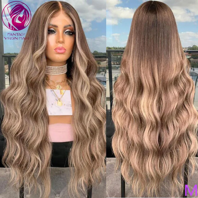 Ash Brown Blonde Balayage Lace Front Wig Body WAve Human Hair Wigs Long Hair 13x4/13x6 Brazilian Remy Hair Transparent 150%
Ash Brown Blonde Balayage Lace Front Wig Body WAve Human Hair Wigs Long Hair 13x4/13x6 Brazilian Remy Hair Transparent 150%