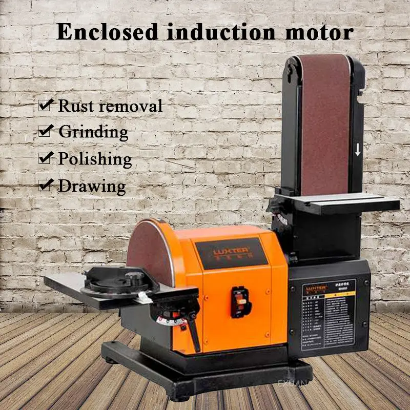 Abrasive Disc Sanding Belt Machine High-power Sanding Machine Desktop Woodworking Grinding Wheel Sanding and Polishing Machine
Abrasive Disc Sanding Belt Machine High-power Sanding Machine Desktop Woodworking Grinding Wheel Sanding and Polishing Machine