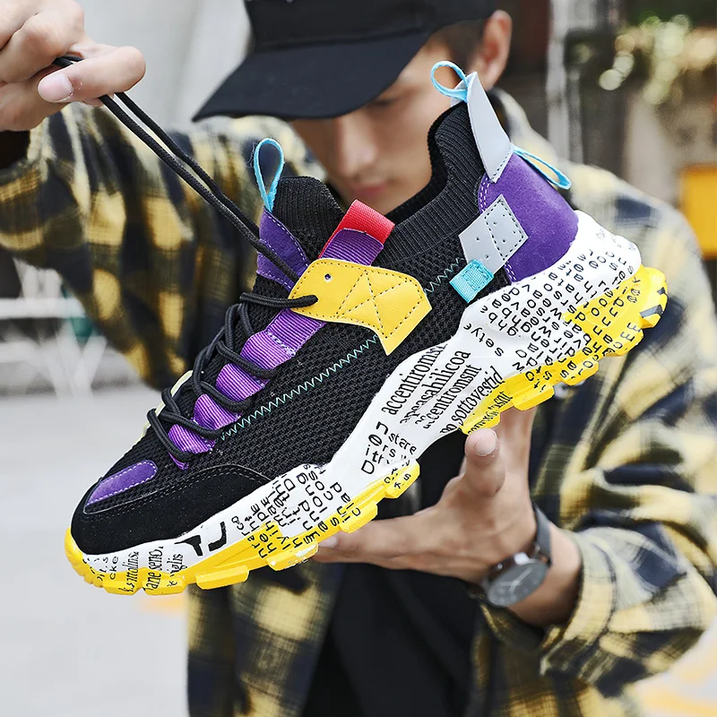 New Fashion Sneakers Men Mesh Running Shoes for Mens Comfortable Trends Chunky Dad Shoes Breathable Sports Shoes Male Gym
New Fashion Sneakers Men Mesh Running Shoes for Mens Comfortable Trends Chunky Dad Shoes Breathable Sports Shoes Male Gym