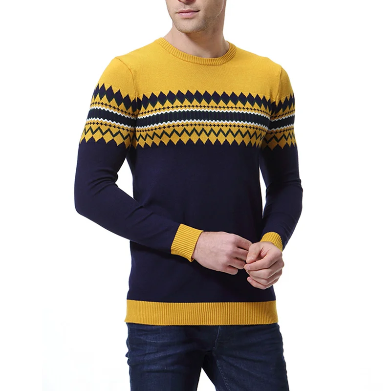 2020 Mens Clothes Spring Autumn Clothing Men Pullover Knitted Sweaters stripe O-Neck Slim Fit Pullover Gig Size Sweater For Men
2020 Mens Clothes Spring Autumn Clothing Men Pullover Knitted Sweaters stripe O-Neck Slim Fit Pullover Gig Size Sweater For Men