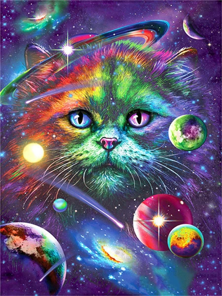 DIY Diamond Painting Full Diamond Animal Fantasy Fantasy Mosaic Cat Lion Planet Embroidery Wolf Wolf Universe Home
DIY Diamond Painting Full Diamond Animal Fantasy Fantasy Mosaic Cat Lion Planet Embroidery Wolf Wolf Universe Home