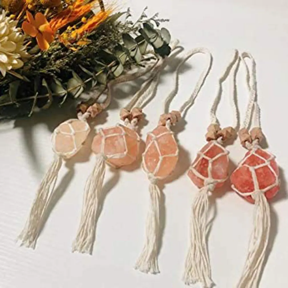 Car Rearview Mirror Pendant Ornament Handmade Himalayan Salt Natural Stone Decoration for Car Accessories Home Gift Decoration
Car Rearview Mirror Pendant Ornament Handmade Himalayan Salt Natural Stone Decoration for Car Accessories Home Gift Decoration
