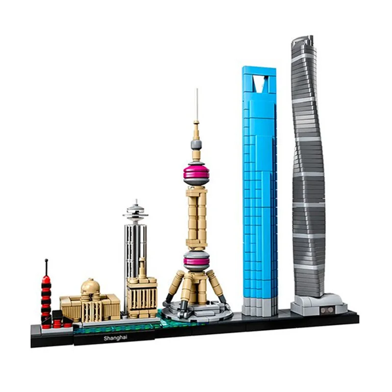 IN STOCK NO BOX 20018 landmark building Shanghai skyline model building blocks GM85013 support drop shipping 669PCS
IN STOCK NO BOX 20018 landmark building Shanghai skyline model building blocks GM85013 support drop shipping 669PCS