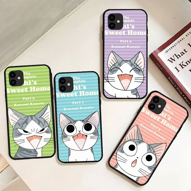 Chi's Sweet Home Cat Anime Phone Case For IPhone 11 12 13 Mini Pro XS Max 6 7 8 Plus 6S X XR Black Cover Shell
Chi's Sweet Home Cat Anime Phone Case For IPhone 11 12 13 Mini Pro XS Max 6 7 8 Plus 6S X XR Black Cover Shell