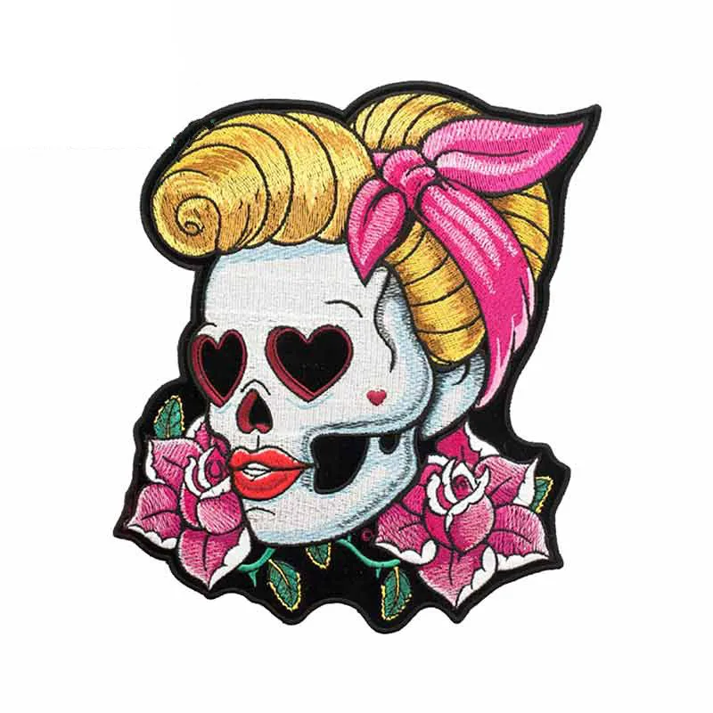Loving Eyes Pin Up Girl Skull Patch Fine Decal DIY Motorcycle Car Stickers Waterproof KK 13cm x 11.3cm
Loving Eyes Pin Up Girl Skull Patch Fine Decal DIY Motorcycle Car Stickers Waterproof KK 13cm x 11.3cm