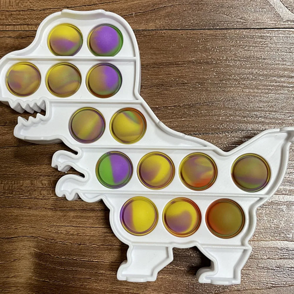 Dinosaur Push Bubble Toys Educational Relaxing Game Toys Autism Special Anti-Stress Game Stress Relief Fidget for Adults Kids 
Dinosaur Push Bubble Toys Educational Relaxing Game Toys Autism Special Anti-Stress Game Stress Relief Fidget for Adults Kids