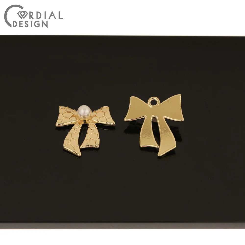 Cordial Design 100Pcs 20*22MM Jewelry Accessorie/Earring Pendant/DIY/Bowknot Shape/Imitation Pearl/Jewelry Findings & Components
Cordial Design 100Pcs 20*22MM Jewelry Accessorie/Earring Pendant/DIY/Bowknot Shape/Imitation Pearl/Jewelry Findings & Components
