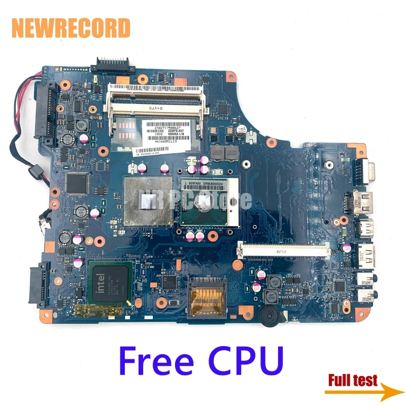 NEWRECORD K000080430 KSWAA LA 4981P для Toshiba Satellite L500 L550 Материнская плата ноутбука GM45 DDR2