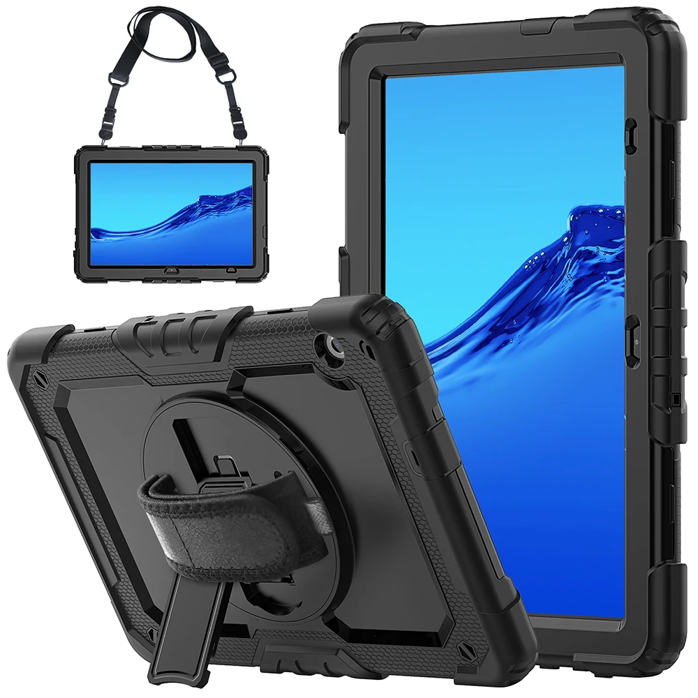 Чехол для планшета Huawei Mediapad T5 10,1 дюймов, вращающийся на 360 градусов ремешок на запястье и шею, мягкий силиконовый защитный чехол для Huawei Matepad ...
Чехол для планшета Huawei Mediapad T5 10,1 дюймов, вращающийся на 360 градусов ремешок на запястье и шею, мягкий силиконовый защитный чехол для Huawei Matepad ...