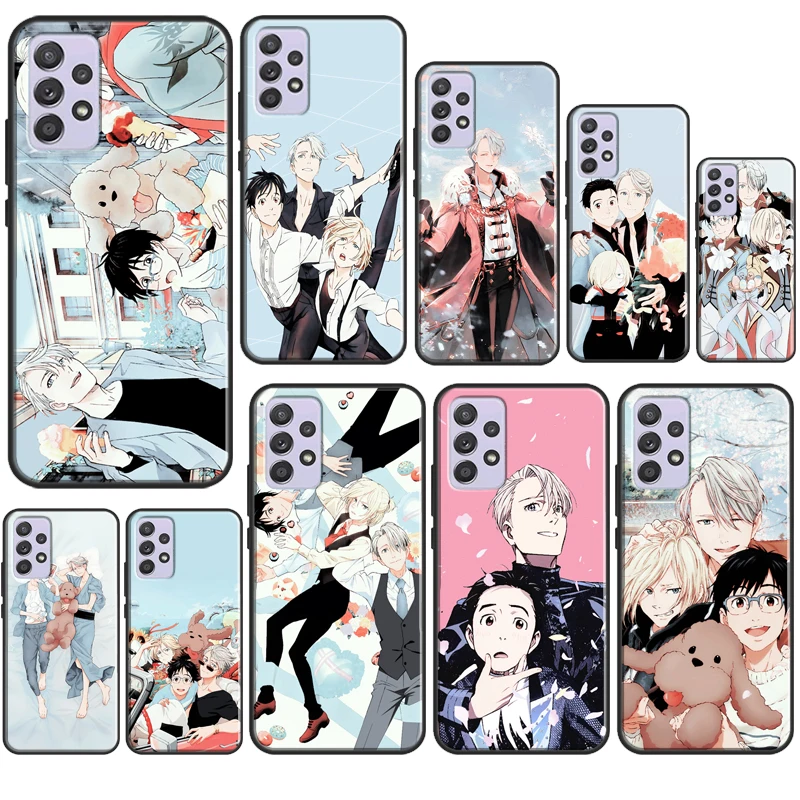 Аниме Yuri on Ice чехол для телефона Samsung A51 A71 A52 A32 A12 A22 A42 A72 A11 A21S A50 A70 A02S A03S | Мобильные