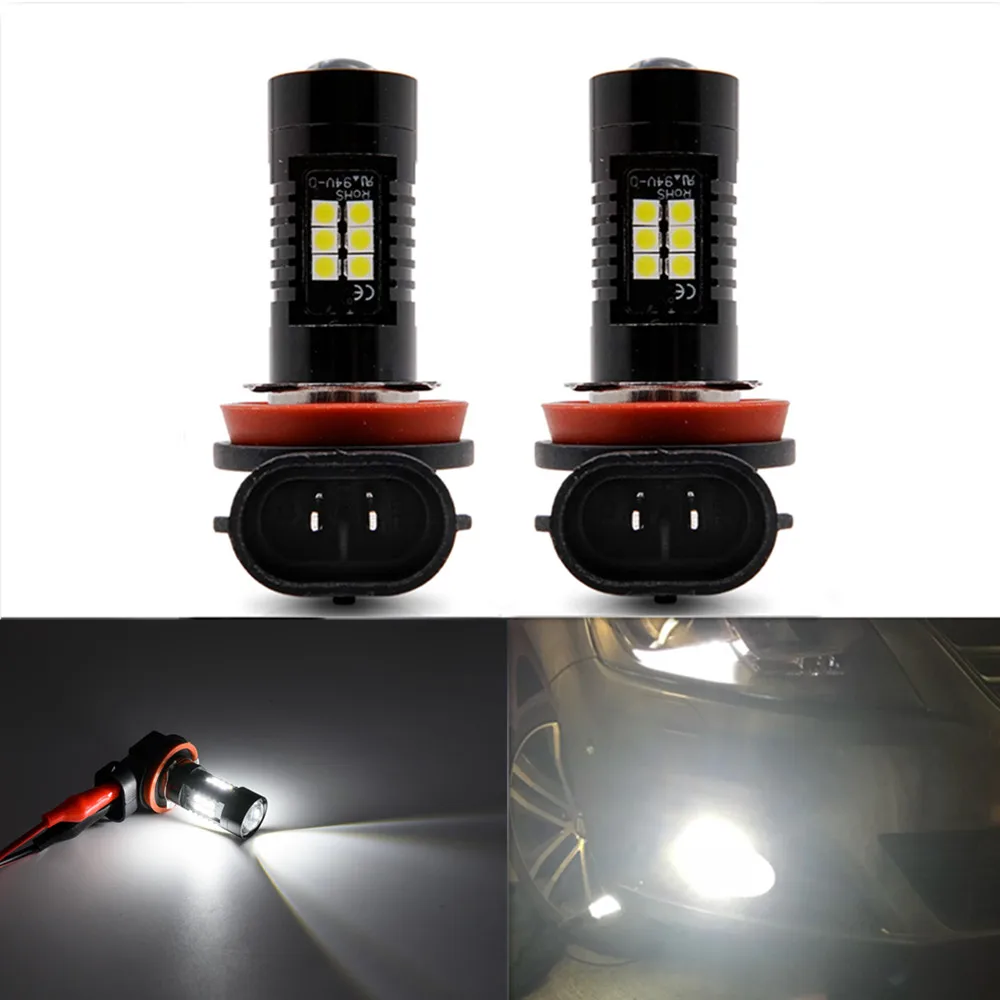 2x H11 CANbus Reflector Xenon White Led Driving Fog Light Bulbs For Toyota Camry 2006-2014 Car-Styling
2x H11 CANbus Reflector Xenon White Led Driving Fog Light Bulbs For Toyota Camry 2006-2014 Car-Styling