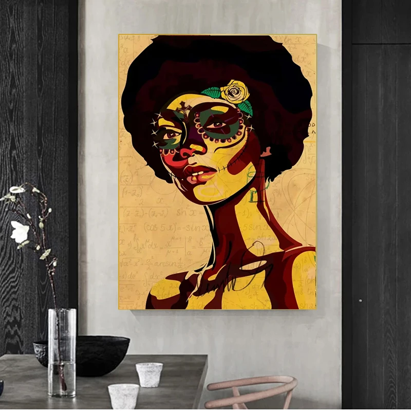 Abstract African Girl Wall Art Canvas Posters Graffiti Art Posters And Prints Woman Portrait Street Wall Art Pictures Home Decor
Abstract African Girl Wall Art Canvas Posters Graffiti Art Posters And Prints Woman Portrait Street Wall Art Pictures Home Decor