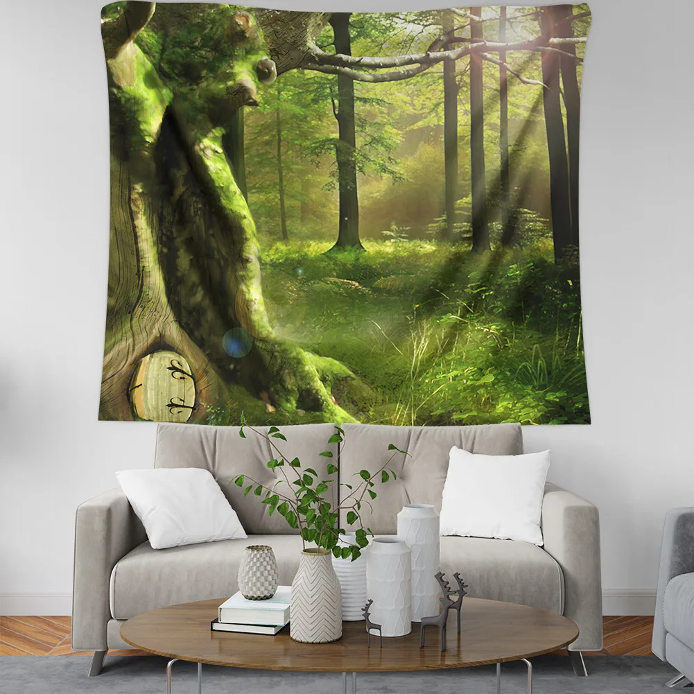 Lost Forest 3D Printing Household Tapestry Wall Printing Interior Decoration Cloth Wide Home Decoration Bedroom Wall Carpet
Lost Forest 3D Printing Household Tapestry Wall Printing Interior Decoration Cloth Wide Home Decoration Bedroom Wall Carpet