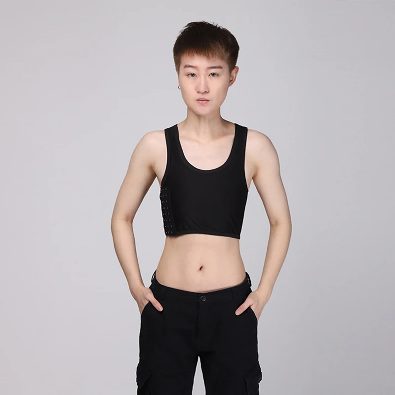 Women Buckle Short Chest Breast Binder Tran Vest Casual Shapers Tops Casual Breathable Buckle Vest Tops Short Top
Women Buckle Short Chest Breast Binder Tran Vest Casual Shapers Tops Casual Breathable Buckle Vest Tops Short Top