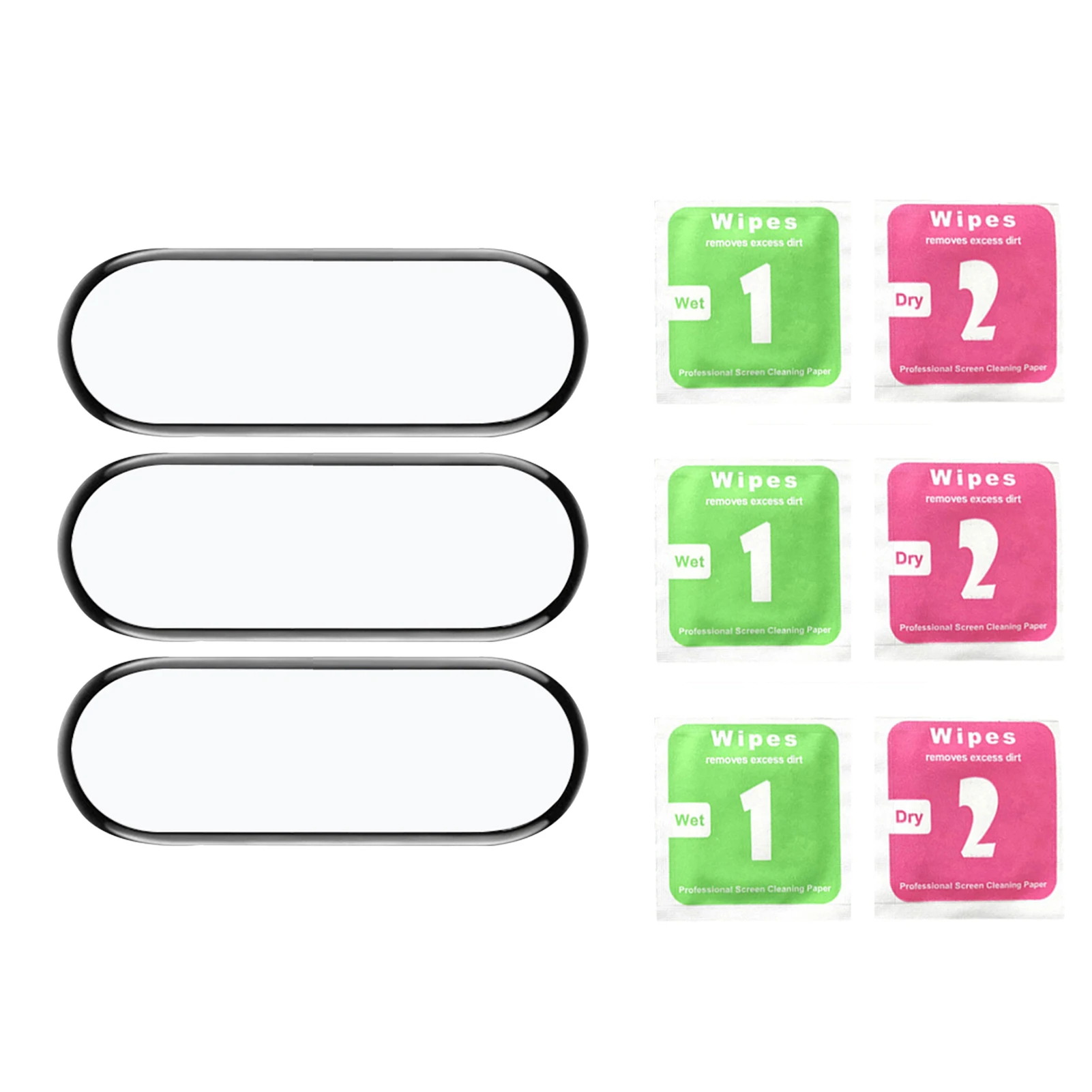 3 Pcs Smart Bracelet Screen Protector for Xiaomi Mi Band 6 Anti-scratch Screen Protective Film Soft Film Smartwatch Accessories
3 Pcs Smart Bracelet Screen Protector for Xiaomi Mi Band 6 Anti-scratch Screen Protective Film Soft Film Smartwatch Accessories