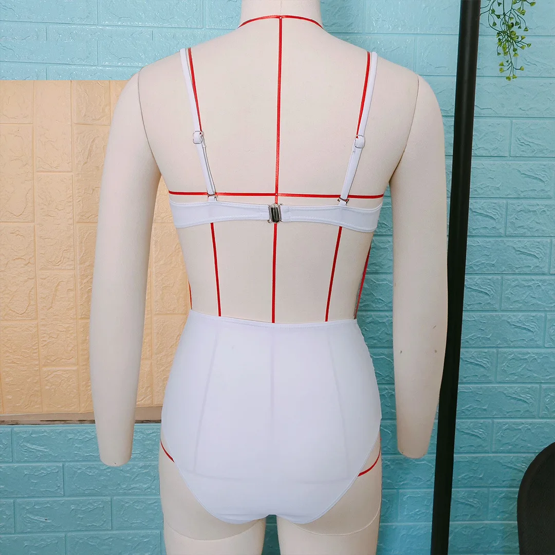 White Bikinis 2021 Women's Swimsuit High Waist Strap Split Backless Swimwear Bikini Retro Swimsuits Two-piece Retro Beachwear
White Bikinis 2021 Women's Swimsuit High Waist Strap Split Backless Swimwear Bikini Retro Swimsuits Two-piece Retro Beachwear