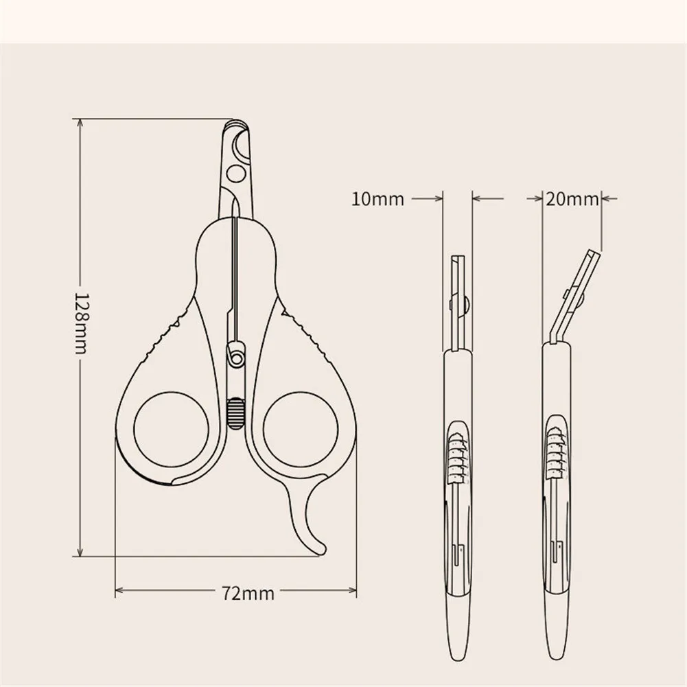 Professional Pet Nail Clipper Stainless Steel Dog Cat Nail Trimmer Labor-Saving Nail Clipper Convenient Dog Grooming Supplies
Professional Pet Nail Clipper Stainless Steel Dog Cat Nail Trimmer Labor-Saving Nail Clipper Convenient Dog Grooming Supplies