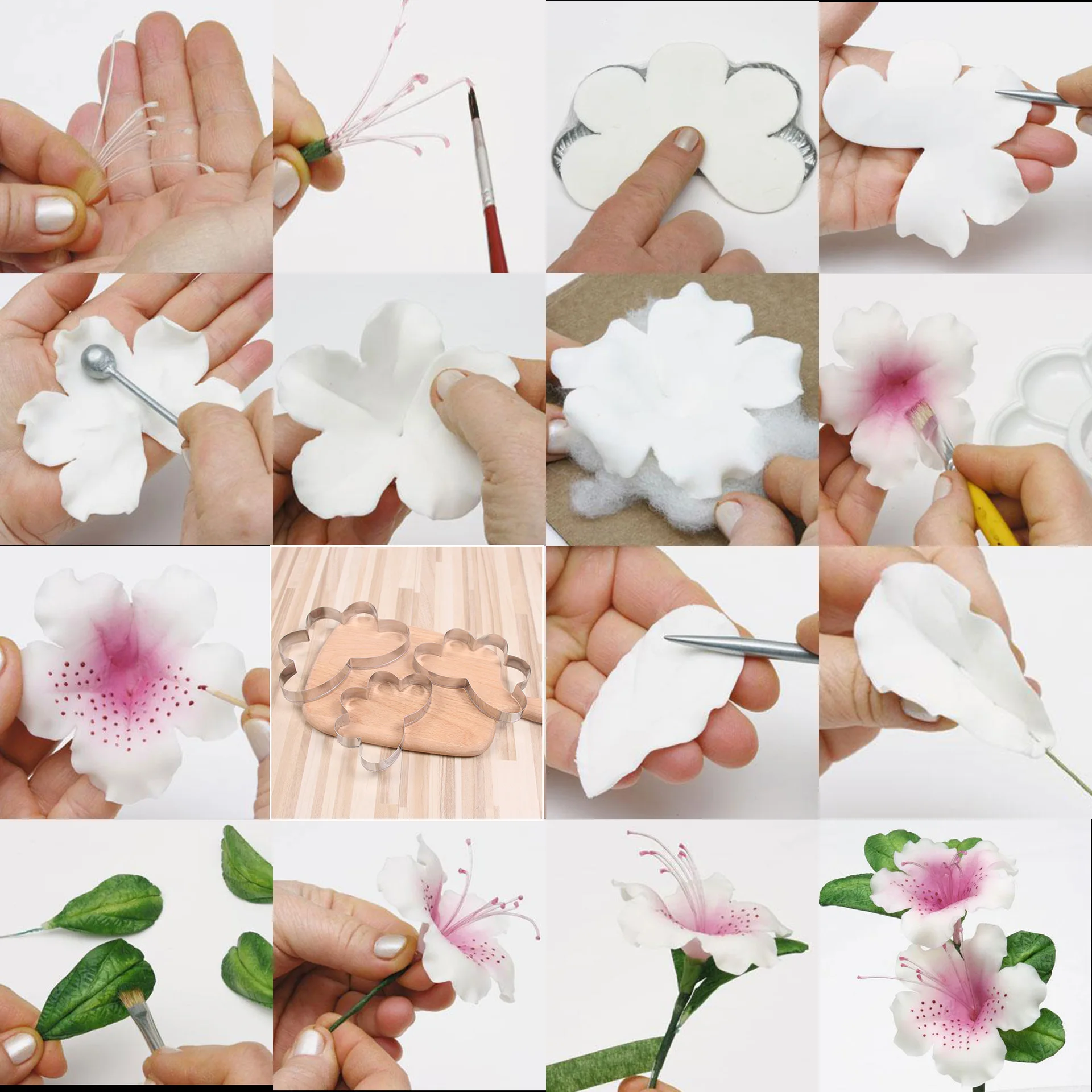 2020 New Azalea Flower Petal Cutting Mold Designer Handmade DIY Polymer Clay Tools Clay Cutter 15/13/11cm
2020 New Azalea Flower Petal Cutting Mold Designer Handmade DIY Polymer Clay Tools Clay Cutter 15/13/11cm