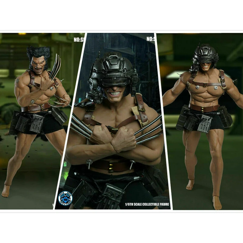 NEW SUPER DUCK 1/6 ET0045 Wolfman Figure Set 2 Head Carving 12'' Male Doll Model
NEW SUPER DUCK 1/6 ET0045 Wolfman Figure Set 2 Head Carving 12'' Male Doll Model