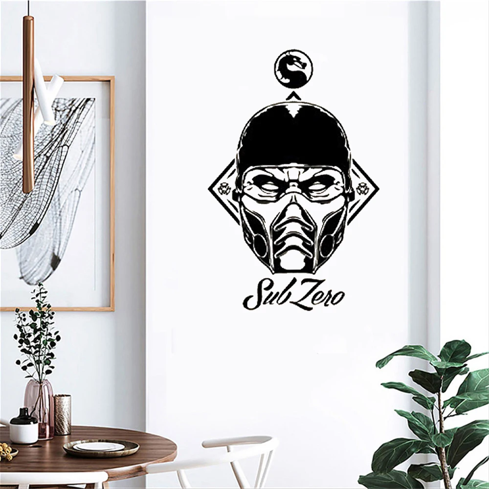 Sub Zero Wall Sticker Mortal Kombat Wall Decal Interior Home Decor Art Decoration Vinyl Art Murals Revocable dw20614
Sub Zero Wall Sticker Mortal Kombat Wall Decal Interior Home Decor Art Decoration Vinyl Art Murals Revocable dw20614