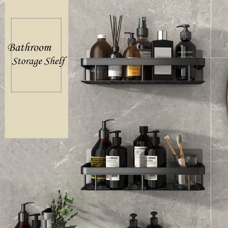 Punch-Free Bathroom Shampoo Shower Gel Storage Rack No-Drill Kitchen Seasoning Organizer Toilet Organizer Bathroom Accessories
Punch-Free Bathroom Shampoo Shower Gel Storage Rack No-Drill Kitchen Seasoning Organizer Toilet Organizer Bathroom Accessories
