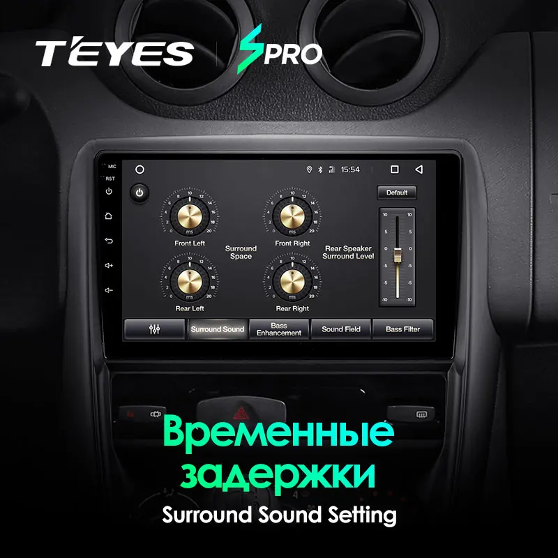 TEYES SPRO Штатная магнитола For Рено Дастер Renault Duster 2010 2015 Nissan terrano 2014 2020 Android 8.1 до 8 ЯДЕР