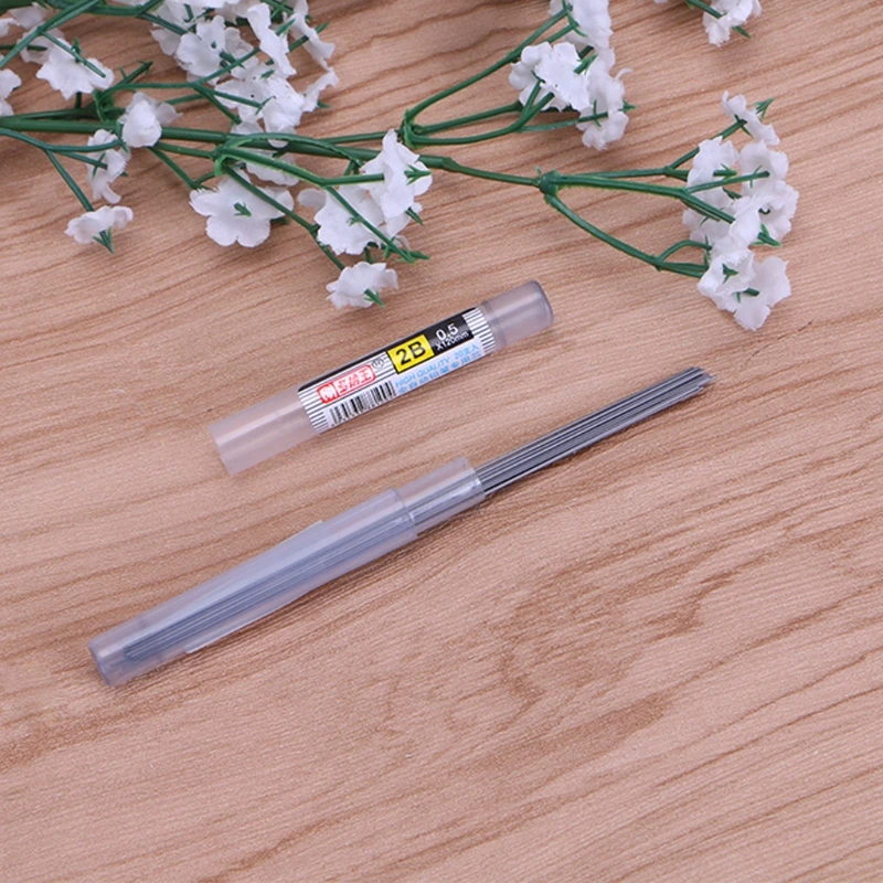 

Wholesale HB/2B/2H Lead Refills Tube 0.5mm/0.7mm with Case for Mechanical Pencil